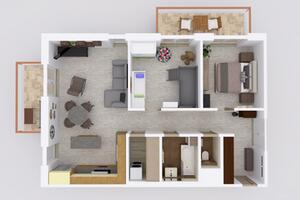 Nabídka přes realitního makléře Brno: Prodej moderního bytu 3+kk se dvěma balkony a garážovým stáním – Rajhrad, Brno-venkov 19