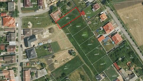 Stavební pozemek 609 m2,  Vlasatice - #9